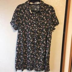 大きいサイズ！今年流行の花柄チュニック(^^)のサムネイル