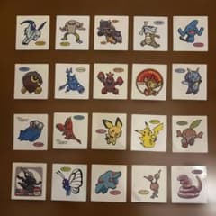 포켓몬 빵 씰 랜덤 20장