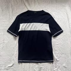 トップス JILSANDER navy border knit tee JILSANDER navy border knit tee - メルカリ