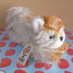 日本製　昭和レトロ　ファースト社　ねそべり　ポメラニアン　いぬ　ぬいぐるみ 日本製 昭和レトロ ファースト社 ねそべり ポメラニアン いぬ