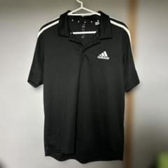 adidas PRIMEBLUE ポロシャツ ブラック J/Lのサムネイル