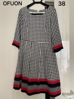 【美品】OFUON ワンピース 38のサムネイル