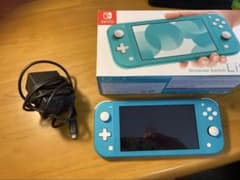 Nintendo Switch Lite 本体 ターコイズ 動作確認済み - メルカリ