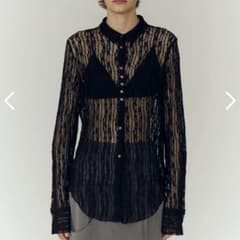 Eaphi TULLE LACE SHIRT長袖シャツ - メルカリ