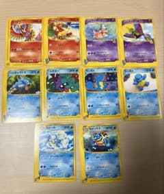 d*9様 ポケモンカードセット ホウオウ カメックス　イブキのギャラドスなど　eのサムネイル