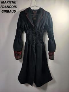 レア 90s 00s マリテフランソワジルボー ワンピース インディゴ