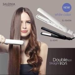サロニア▼ストレートヘアアイロン箱、説明書付きのサムネイル