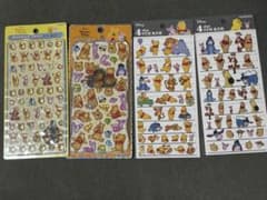 【国内正規品】 ボンボンドロップシールmini プーさん プチドロ 4点セットのサムネイル