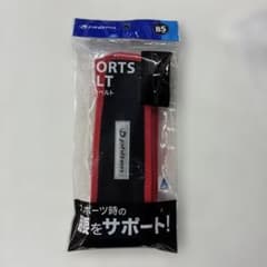 Phiten スポーツベルト 85cm ブラック×レッドのサムネイル