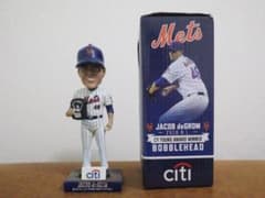 【箱付き】ジェイコブ・デグロム　ボブルヘッド 箱付き】ジェイコブ・デグロム ボブルヘッド - メルカリ