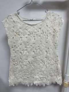 本日限定‼︎これより10%OFF★レース トップス カットソーのサムネイル