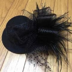 値下げ！黒 ヘッドアクセのサムネイル