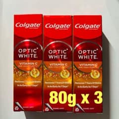 新製品 Colgate Optic White Vitamin C 80g x3のサムネイル