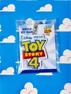 토이 스토리 TOY 로고 아크릴 키 체인 아쿠키 픽사