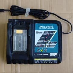 マキタ 急速充電器 DC18RC 7.2V-18V ①のサムネイル