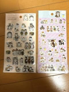 mofusandシール　2種類のサムネイル
