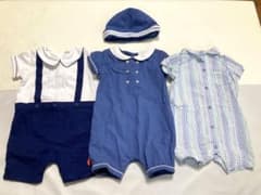 next 半袖ロンパース3点セット　9-12mthsのサムネイル
