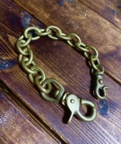 So_1様専用　ウォレットチェーン　真鍮のサムネイル