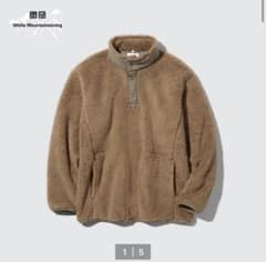 フリースオーバーサイズプルオーバー（長袖）のサムネイル
