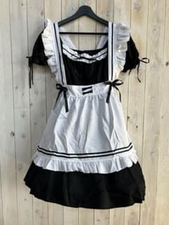 【パニエ付き】メイド服 1度試着のみのサムネイル