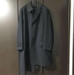 Kolor 19aw アシンメトリーコート　サイズ1 グレー kolor アシンメトリーコート size1 dark navy - メルカリ