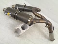 VFR800 RC46 後期 02-08 レオビンチ カーボン マフラー VFR800 RC46 後期 02-08 レオビンチ カーボン マフラー - メルカリ