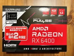 Radeon RX 6400 グラフィックスボード 4GBのサムネイル