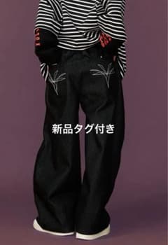 新品タグ付き⭐︎ SeeSew DENIM CURVE PANTS - メルカリ