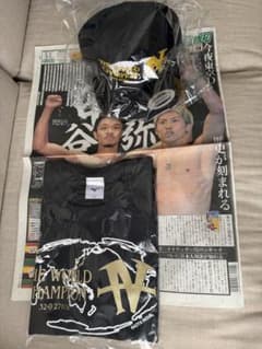 井上尚弥　後援会限定TシャツLサイズ&キャップ　パンフレット付き 井上尚弥後援会TシャツL&CAPセット - メルカリ