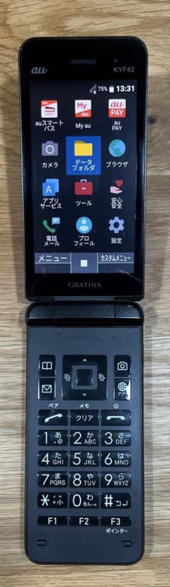 au携帯電話京セラKYF42美品 au携帯電話京セラKYF42美品 - メルカリ