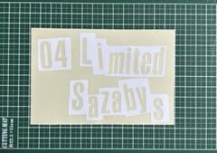 04 Limited Sazabys カッティングステッカーのサムネイル