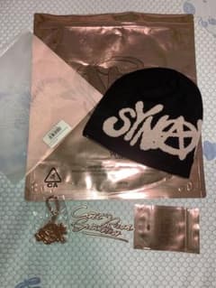Syna World 付属品シナワールド☆ブランドロゴビーニー ニット帽海外