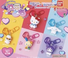 新品未開封サンリオからトモマスコットキティウサハナ２点セットのサムネイル