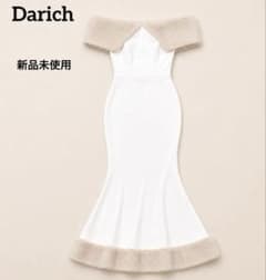 신품 미사용 Darich 니트 원피스 긴 전화 원피스
