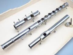 全タンポ＆ヘッド・コルク交換済 ヴィンテージ フルート 日本製 Eメカ