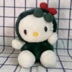 北海道限定 ご当地 ハローキティ マリモ ぬいぐるみ 激レア ご当地キティ ぬいぐるみ まりも 北海道限定 ハロー