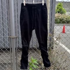 【ふっくん様専用 】H&M サイドジップギャザーコットンツイルジョガーパンツのサムネイル