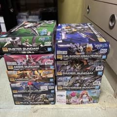 HG 1/144 건담 SEED 프라모델 9종 세트