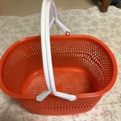 レトロカゴ 昭和の買い物カゴ 取って動きます軽い かわいい