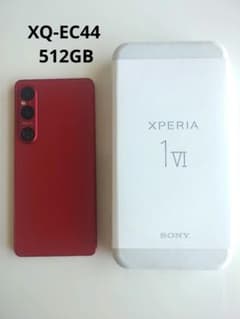 美品】SONY Xperia 1 VI 512GB スカーレット SIMフリー - メルカリ