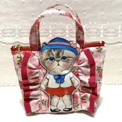 コヤンイサムチョン ふりふりミニポーチ 内ポケット付き ルミちゃん