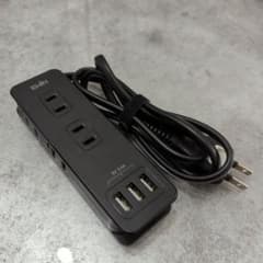 EWIN モバイル電源タップ USB充電3個口 プラグ4個口のサムネイル