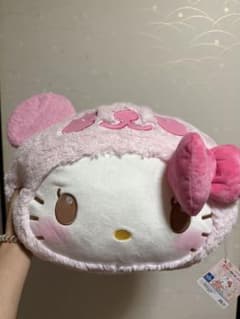 ハローキティ パンダ ぬいぐるみ クッションのサムネイル