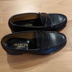 HARUTA ハルタ ローファー 黒のサムネイル