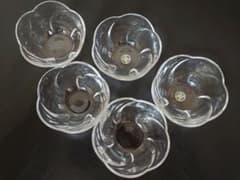 保谷クリスタル梅型小鉢5個セット - メルカリ