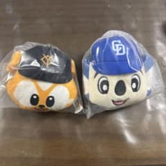 プロ野球マスコット フェイスぬいぐるみ セ・リーグ ドアラ、ジャビットのサムネイル