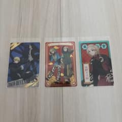 도쿄 리벤저즈 웨하스 2 카드 3장 세트 금박 페어 있음