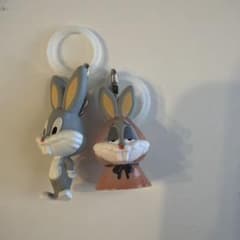 Looney Tunes めじるしアクセサリー　バックスバニー 2個セットのサムネイル