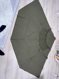 Polish Army Tent Poncho, Olive, Size 2, Set of 2