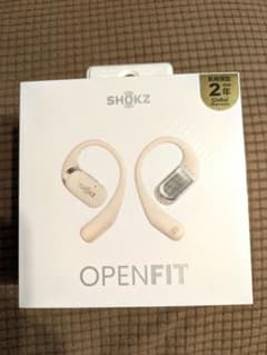 【新品・未使用・未開封】 SHOKZ OpenFit ベージュ 未開封未使用 SHOKZ OPENFIT ワイヤレスイヤホン - メルカリ